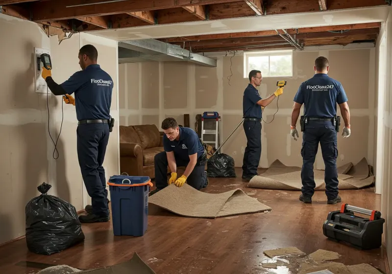 Flood DamageMaterial Assessment and Debris Removal process in Del Mar, CA